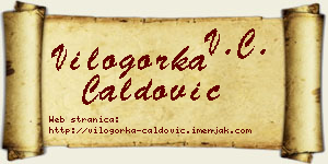 Vilogorka Ćaldović vizit kartica
